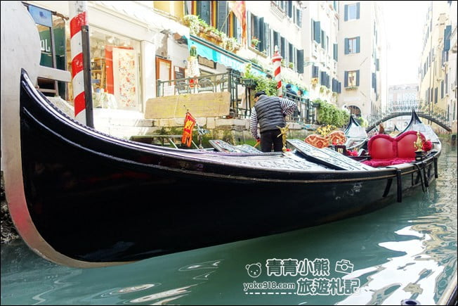 義大利威尼斯水都》浪漫的蜜月首選~貢多拉遊船，漫步廣場購物趣 @青青小熊＊旅遊札記