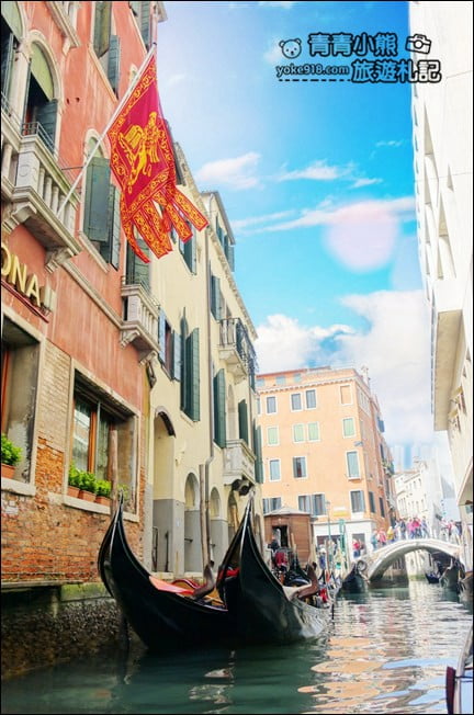 義大利威尼斯水都》浪漫的蜜月首選~貢多拉遊船，漫步廣場購物趣 @青青小熊＊旅遊札記