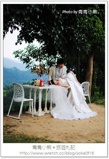 苗栗一日遊景點婚紗外拍好所在．峯州小木屋 @青青小熊＊旅遊札記