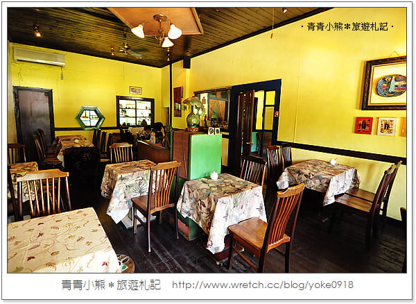 台南咖啡廳》比摸乳巷還小的入口．窄門咖啡館 @青青小熊＊旅遊札記