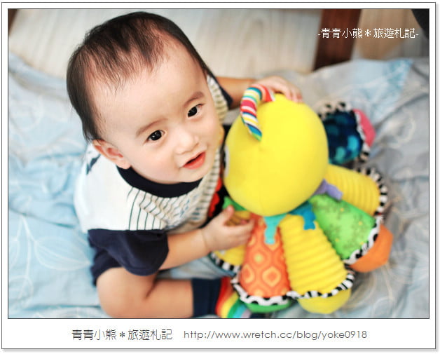 迷你熊的新朋友～Lamaze拉梅茲嬰幼兒玩具 @青青小熊＊旅遊札記