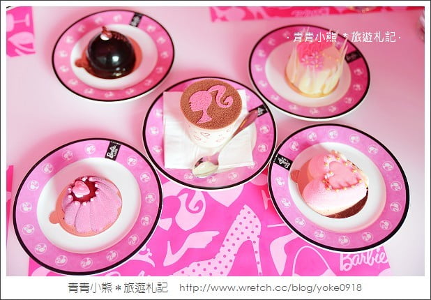 台北餐廳芭比》極致粉紅，夢幻芭比餐廳barbie cafe @青青小熊＊旅遊札記