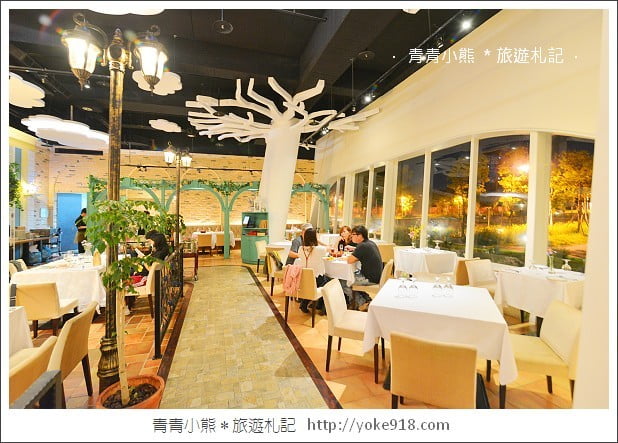 台中美食餐廳》亞維農莊園料理~南法異國風餐廳(已歇業) @青青小熊＊旅遊札記