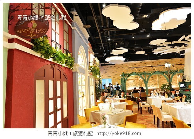 台中美食餐廳》亞維農莊園料理~南法異國風餐廳(已歇業) @青青小熊＊旅遊札記