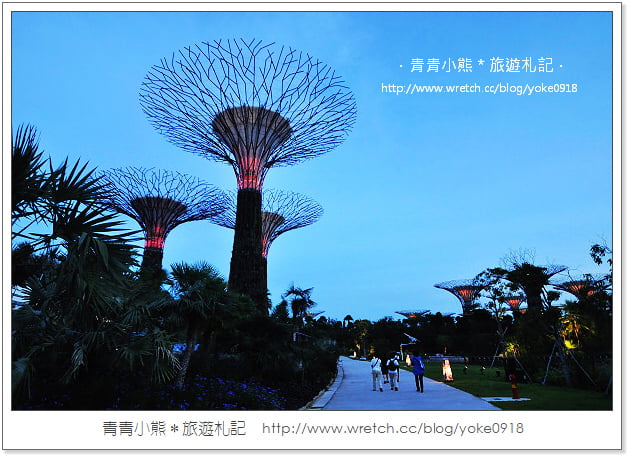 新加坡自由行景點》濱海灣公園Gardens By the Bay-super tree~美麗天空樹 @青青小熊＊旅遊札記