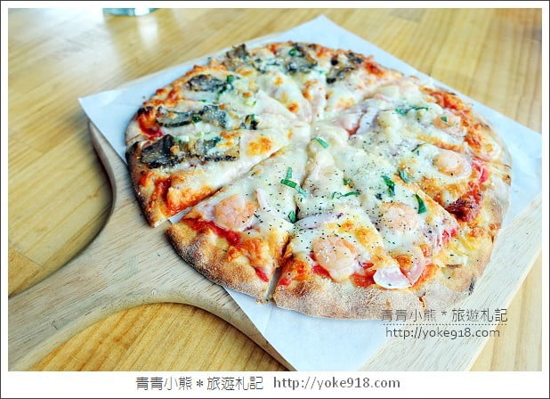 魚池景觀餐廳》南投新景點～(約定幸福）遇見幸福Pizza&#038;Coffee(近日月潭) @青青小熊＊旅遊札記