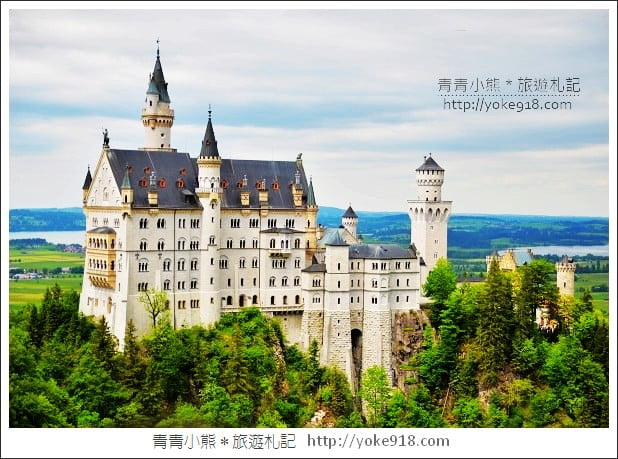 德國新天鵝堡》德國必去景點新天鵝堡．真實版迪士尼城堡 @青青小熊＊旅遊札記