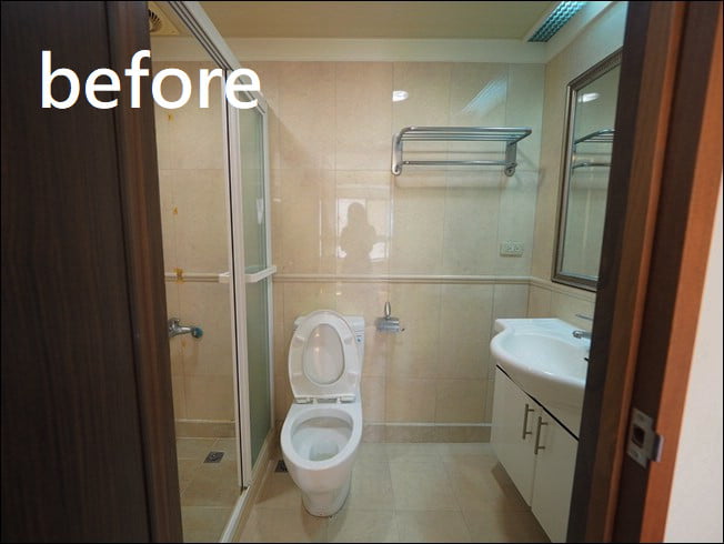 新家浴室分享》20年老屋浴室大改造~變身成為我的夢幻浴室 @青青小熊＊旅遊札記