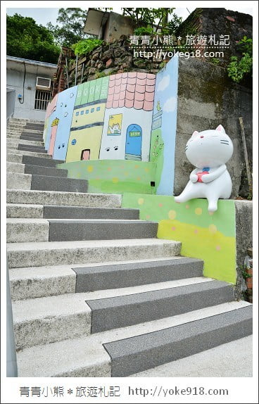 猴硐貓村》超可愛的貓咪公仔．猴硐貓村新北市親子同遊景點 @青青小熊＊旅遊札記
