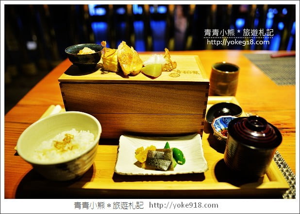 台中美食餐廳》水舞稻葉割烹料理．美味精緻日式料理餐廳 @青青小熊＊旅遊札記