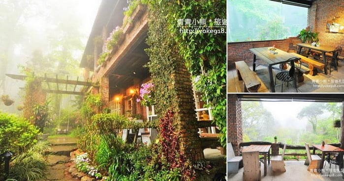 六號花園》新竹尖石景觀餐廳六號花園．隱身山林間的咖啡廳 @青青小熊＊旅遊札記