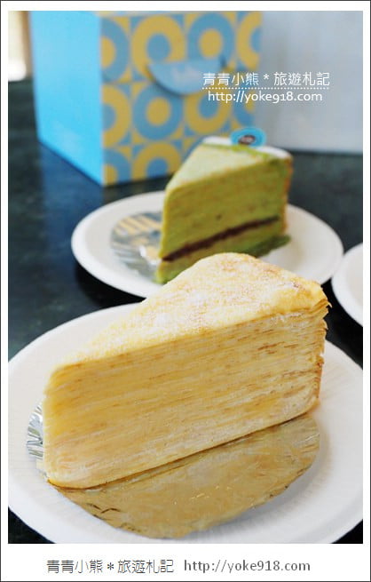 台南深藍咖啡館》千層蛋糕界的LV．台南安平必吃甜點千層在這 @青青小熊＊旅遊札記