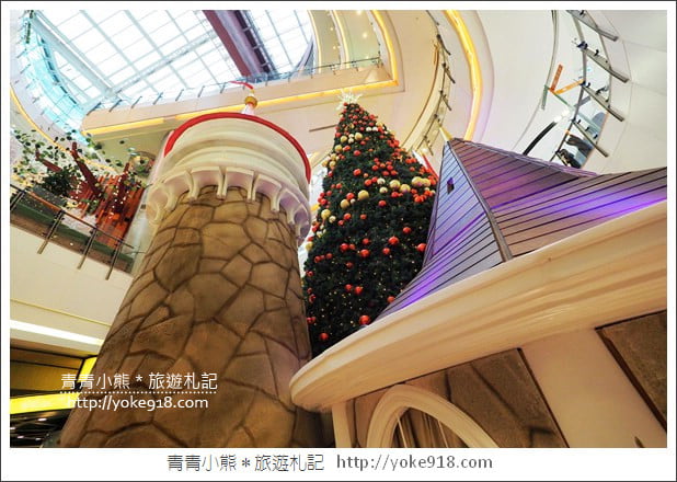 桃園景點》大江購物中心聖誕雪屋．帶你走進聖誕老人溫馨的家(活動已結束) @青青小熊＊旅遊札記