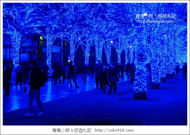 東京澀谷景點》青之洞窟．代代木公園藍色燈海~冬季限定必賞 @青青小熊＊旅遊札記