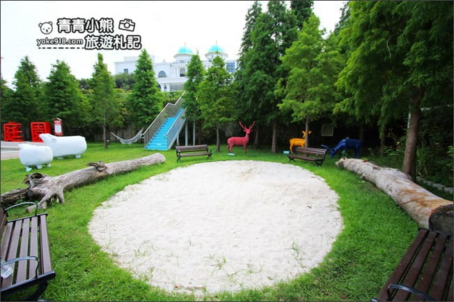 彰化景點》唯愛庭園．免費入園~夢幻城堡、沙坑、戲水池，好拍又好玩 @青青小熊＊旅遊札記