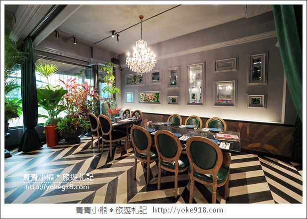 桃園新景點》浮誇系美食餐廳Thai J．彷彿走進了秘密花園~法式浪漫的泰式料理 @青青小熊＊旅遊札記