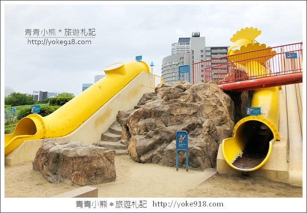 大阪親子景點》大阪兒童樂園 kids plaza Osaka~高第建築風的遊戲場 @青青小熊＊旅遊札記