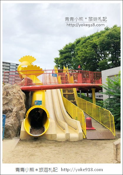 大阪親子景點》大阪兒童樂園 kids plaza Osaka~高第建築風的遊戲場 @青青小熊＊旅遊札記