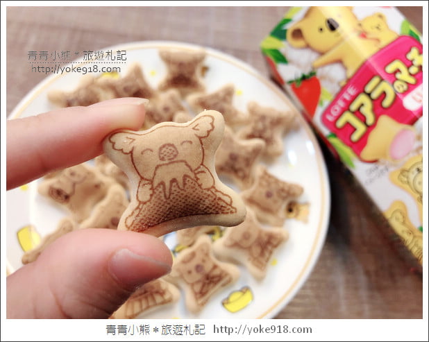 日本必買》樂天小熊餅乾迷必吃~日本版樂天小熊餅乾你吃過了嗎？ @青青小熊＊旅遊札記