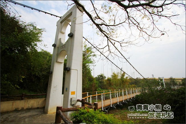 彰化景點》華陽公園．森林步道.兒童遊戲場.繩索吊橋~親子景點這裡玩 @青青小熊＊旅遊札記