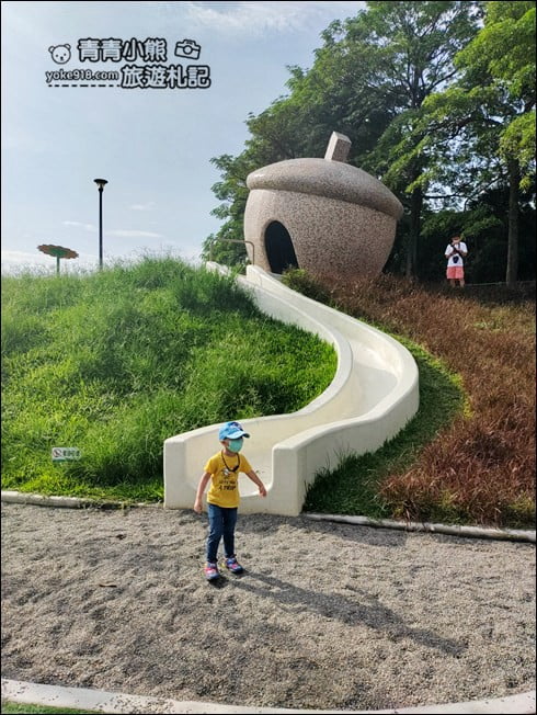 雲林新景點》膨鼠森林公園．充滿可愛膨鼠的裝置藝術、小孩的遊戲場 @青青小熊＊旅遊札記