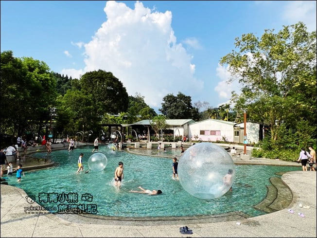 南投景點》埔里桃米親水公園免費玩．夢幻泡泡~夏天就是要消暑，來這清涼一下 @青青小熊＊旅遊札記