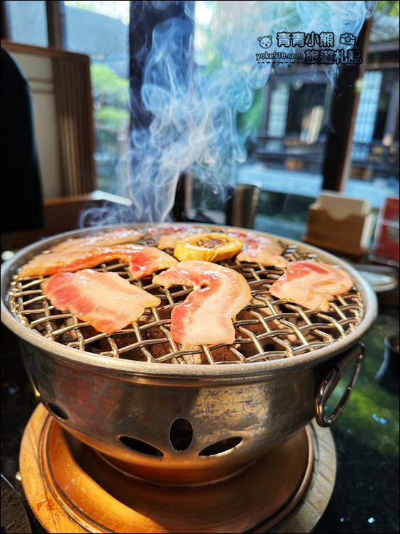 台中景點》匠屋燒肉 崇德店，充滿和風有日式庭園的美味燒肉~這家氣氛也很不錯 @青青小熊＊旅遊札記
