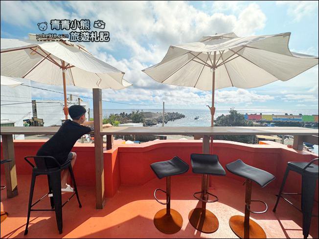 墾丁新景點》逗啥咖啡．看海新亮點還有好喝的黑糖綠豆沙，看海景觀咖啡廳 @青青小熊＊旅遊札記