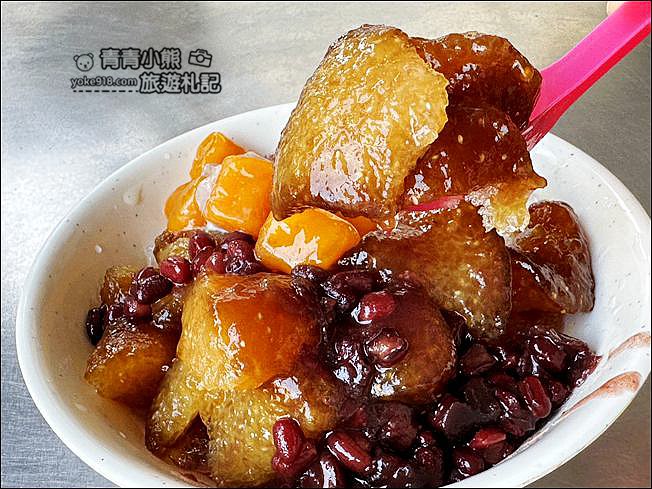 雲林北港小吃》粳粽林的粳粽冰，古早味Q彈軟糯，復古好吃的好滋味 @青青小熊＊旅遊札記