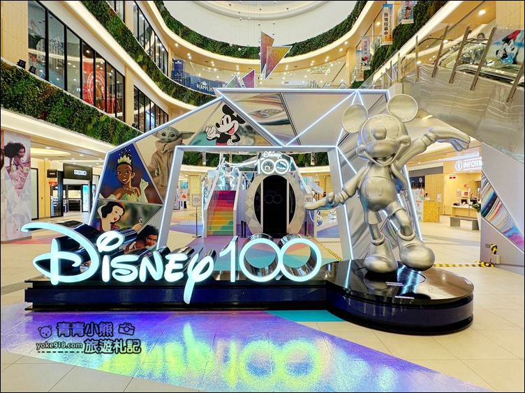 台南景點》三井OUTLET．迪士尼100週年陪你過聖誕~還有巨大米奇出沒 @青青小熊＊旅遊札記