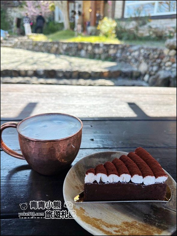 南投景點》蒙塔妮法式甜點山上童話小屋~喝咖啡吃美美的甜點，來這好悠閒 @青青小熊＊旅遊札記